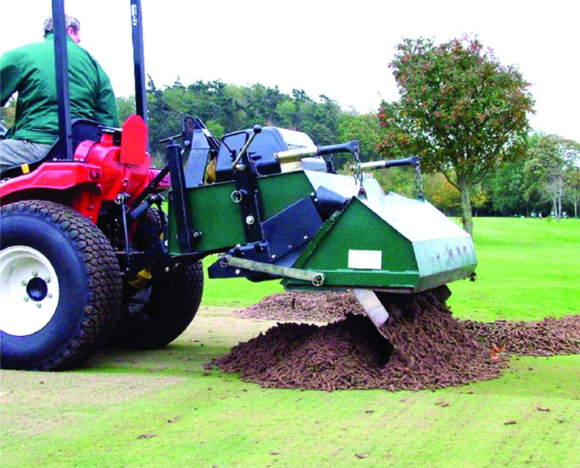 Groundsman FLEXBLADE aeration soil collectors are now available to fit