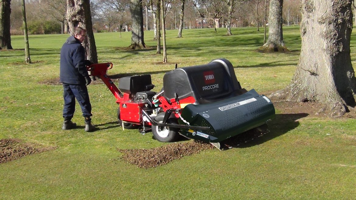 Groundsman FLEXBLADE aeration soil collectors are now available to fit ...